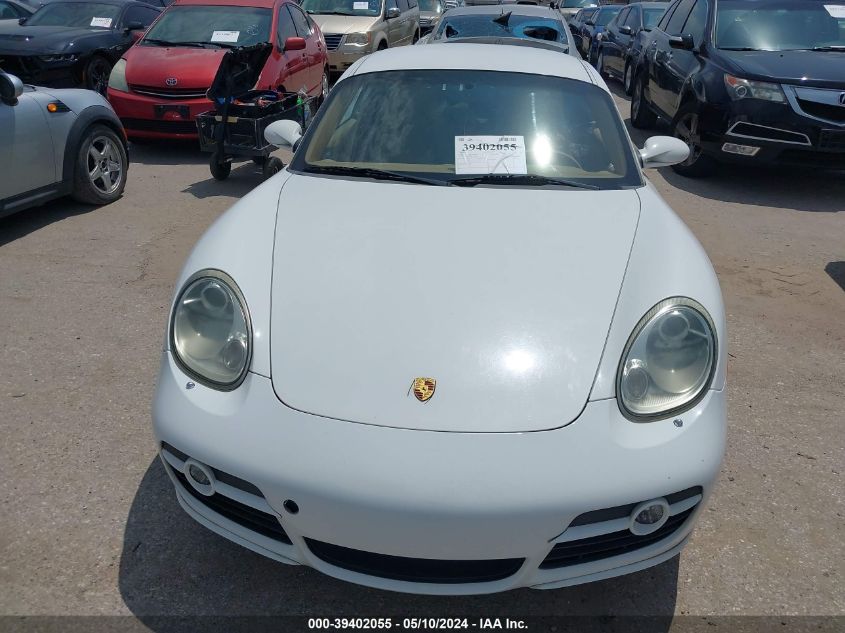 2008 Porsche Cayman S VIN: WP0AB29818U782509 Lot: 39402055