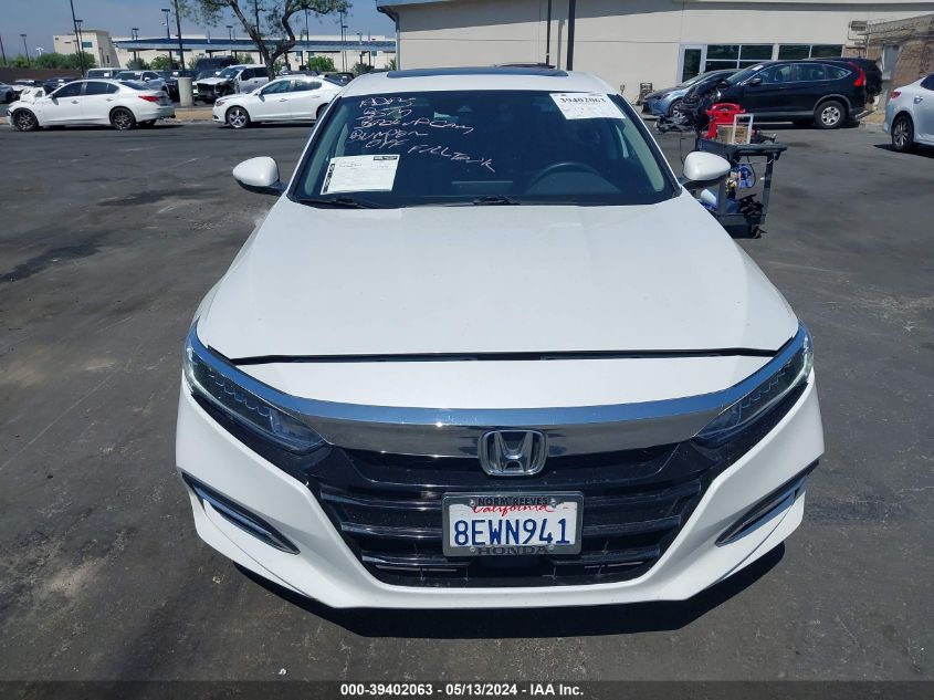 2018 Honda Accord Hybrid Ex-L VIN: 1HGCV3F53JA005127 Lot: 39402063