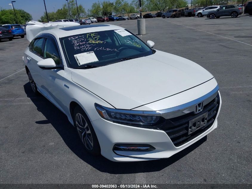 2018 Honda Accord Hybrid Ex-L VIN: 1HGCV3F53JA005127 Lot: 39402063