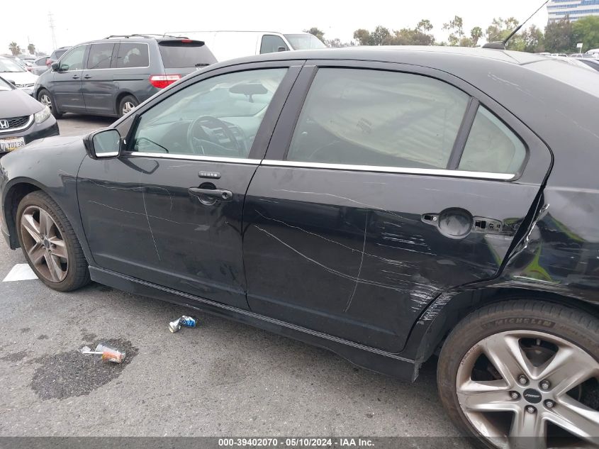 2010 Ford Fusion Sport VIN: 3FAHP0KC6AR274283 Lot: 39402070