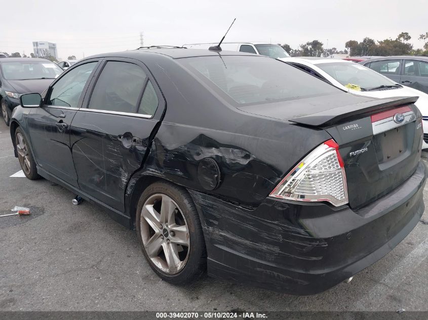 2010 Ford Fusion Sport VIN: 3FAHP0KC6AR274283 Lot: 39402070