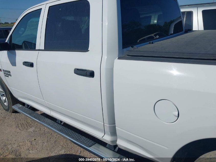 2019 Ram 1500 Classic Tradesman 4X4 6'4 Box VIN: 1C6RR7STOKS566168 Lot: 39402078