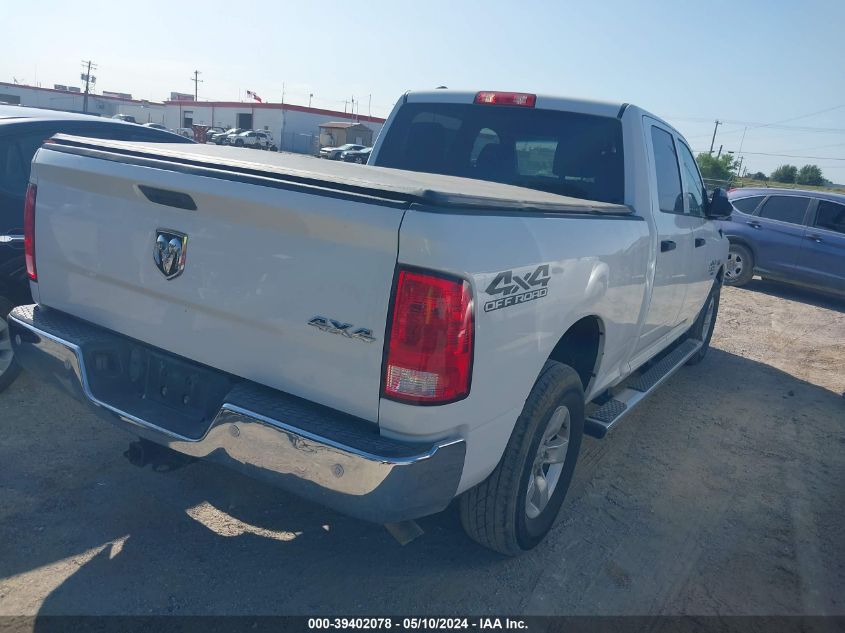 2019 Ram 1500 Classic Tradesman 4X4 6'4 Box VIN: 1C6RR7STOKS566168 Lot: 39402078