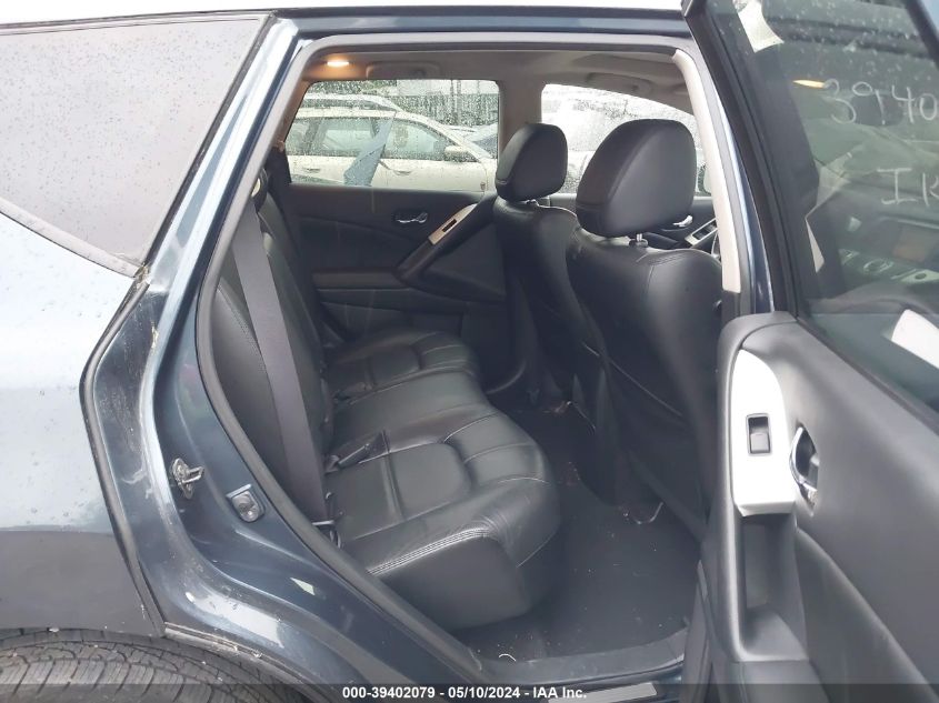 2013 Nissan Murano Sl VIN: JN8AZ1MW0DW312972 Lot: 39402079