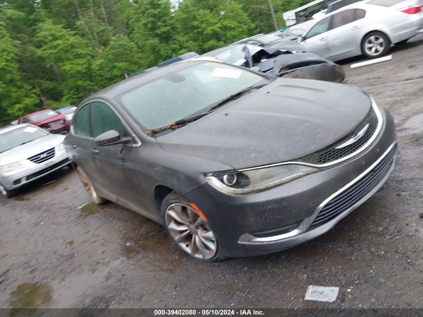 2015 Chrysler 200 Limited VIN: 1C3CCCABXFN582789 Lot: 39402080