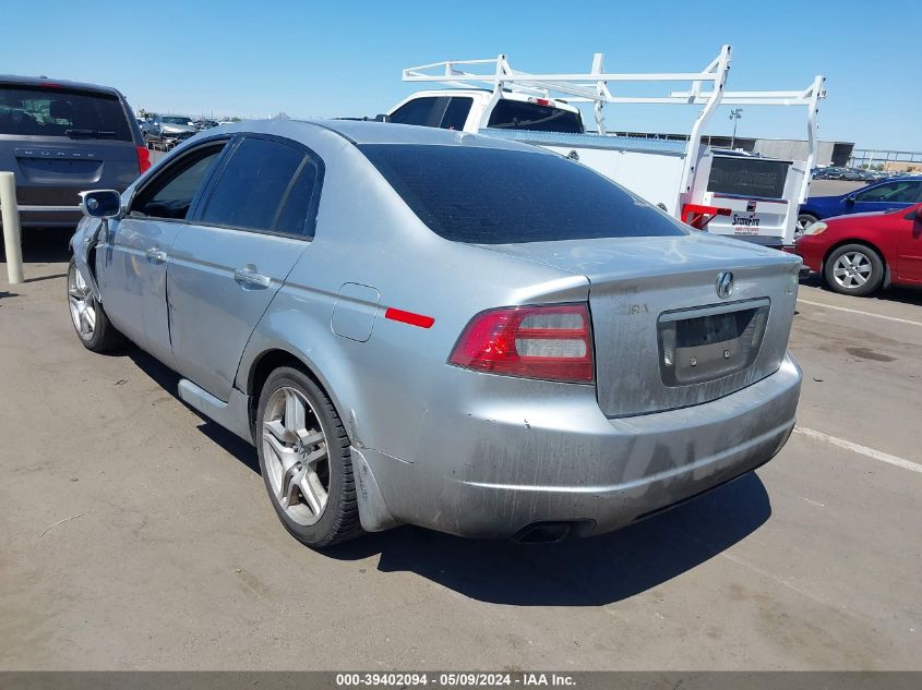 2007 Acura Tl 3.2 VIN: 19UUA66267A033309 Lot: 39402094