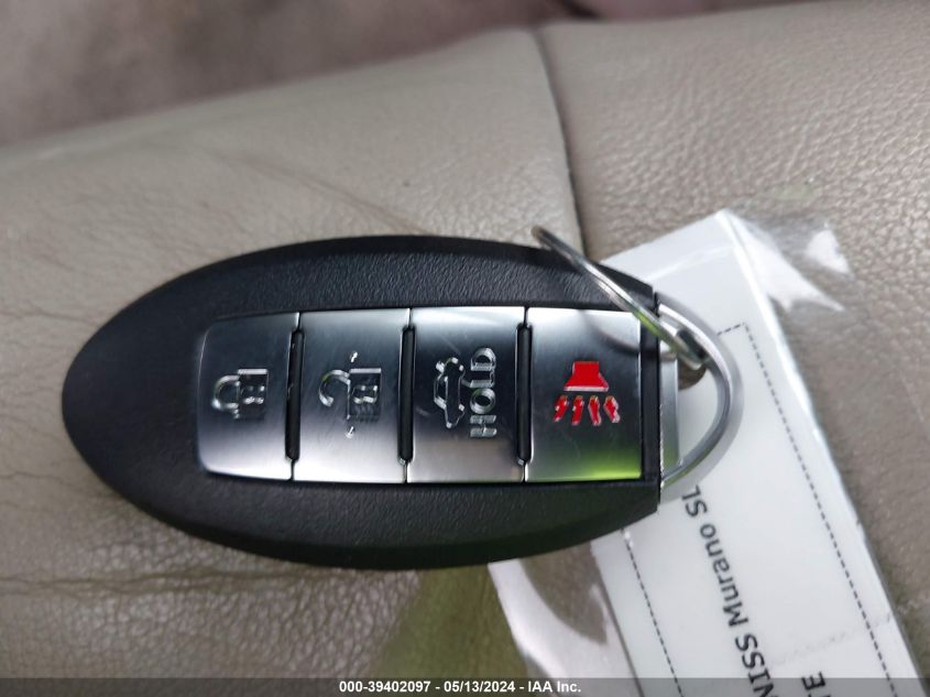 2010 Nissan Murano Le VIN: JN8AZ1MU2AW013896 Lot: 39402097