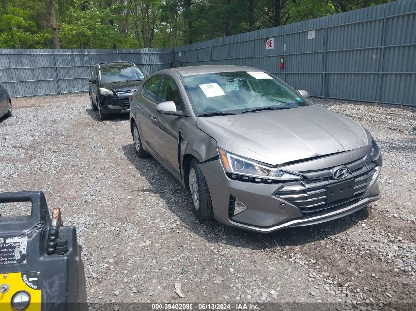 2020 Hyundai Elantra Se VIN: KMHD74LF8LU106600 Lot: 39402098