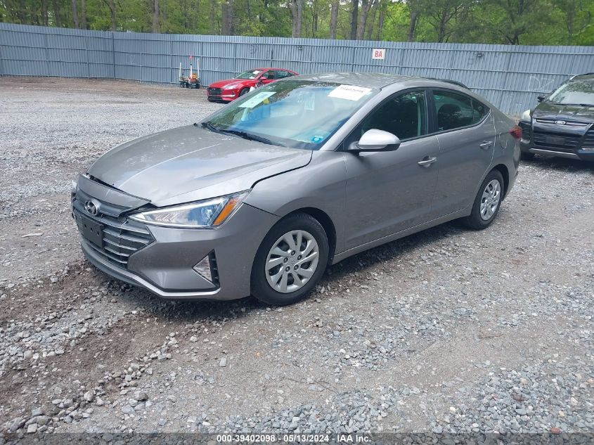 2020 Hyundai Elantra Se VIN: KMHD74LF8LU106600 Lot: 39402098