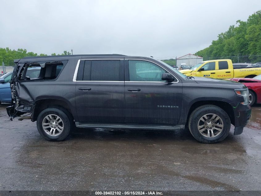 2015 Chevrolet Suburban 1500 Lt VIN: 1GNSCJKC4FR520999 Lot: 39402102