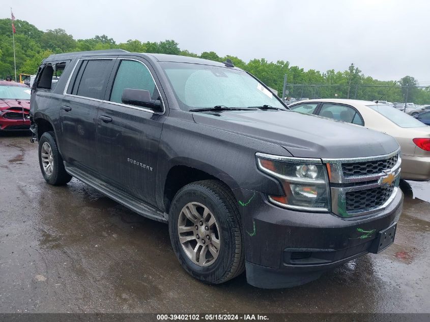 2015 Chevrolet Suburban 1500 Lt VIN: 1GNSCJKC4FR520999 Lot: 39402102