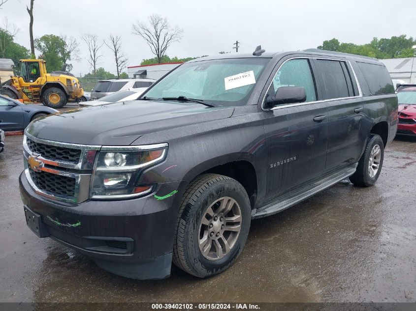 2015 Chevrolet Suburban 1500 Lt VIN: 1GNSCJKC4FR520999 Lot: 39402102