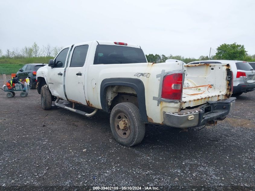 2007 Chevrolet Silverado 2500Hd Work Truck VIN: 1GCHK23K47F545504 Lot: 39402105