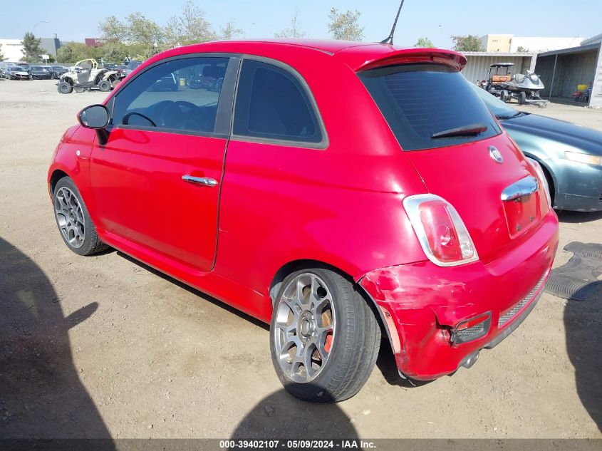 2013 Fiat 500 Sport VIN: 3C3CFFBR3DT624365 Lot: 39402107