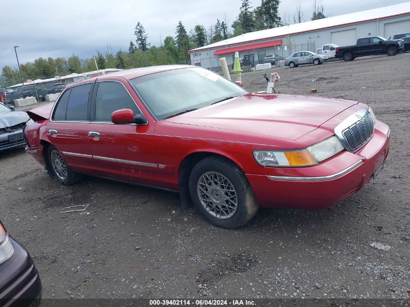 1998 Mercury Grand Marquis VIN: 2MEFM74W0WX601522 Lot: 39402114