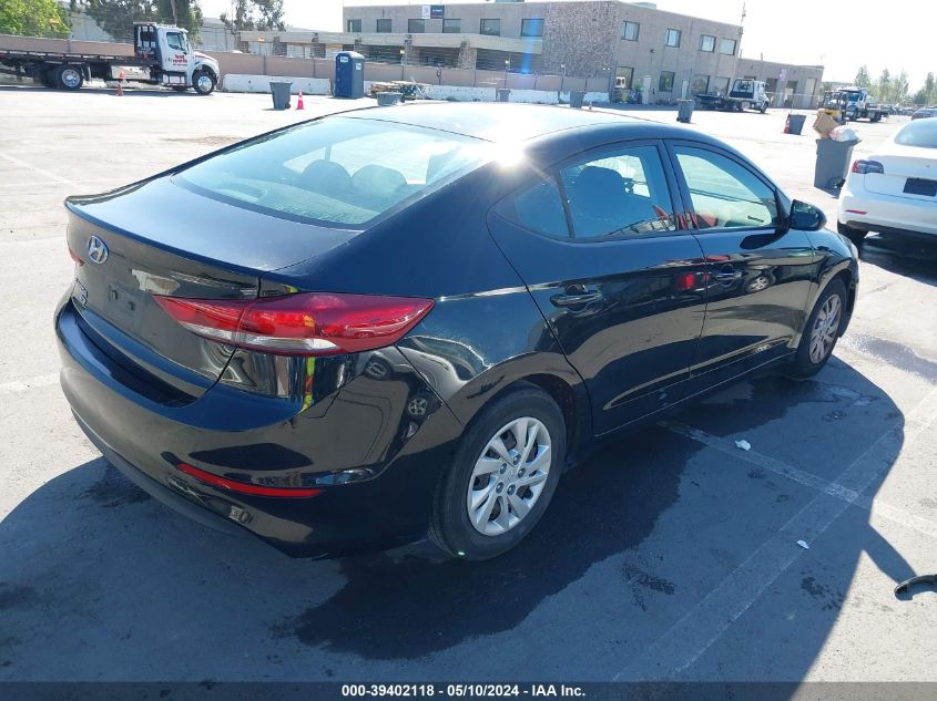 2018 Hyundai Elantra Se VIN: 5NPD74LF9JH275231 Lot: 39402118