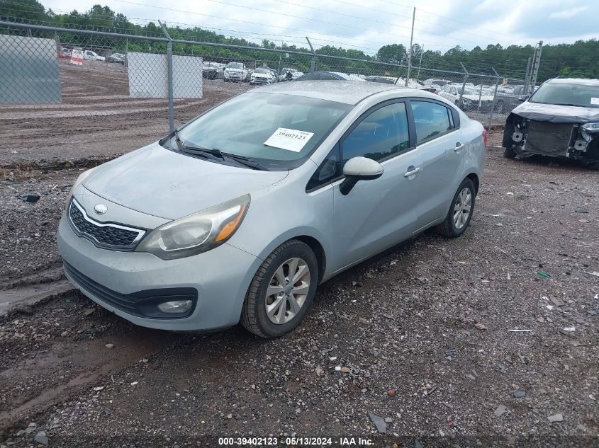 2013 Kia Rio Ex VIN: KNADN4A36D6221783 Lot: 39402123