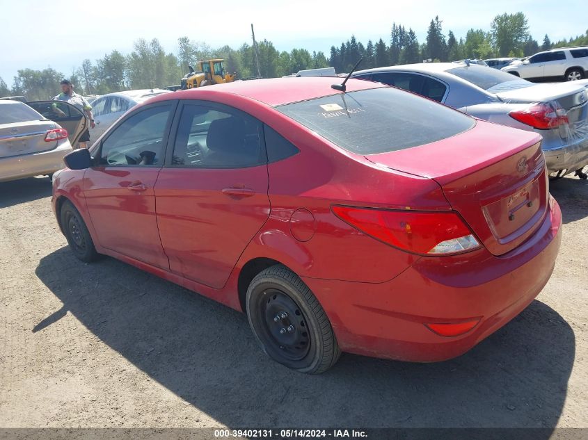 2017 Hyundai Accent Se VIN: KMHCT4AE5HU237041 Lot: 39402131