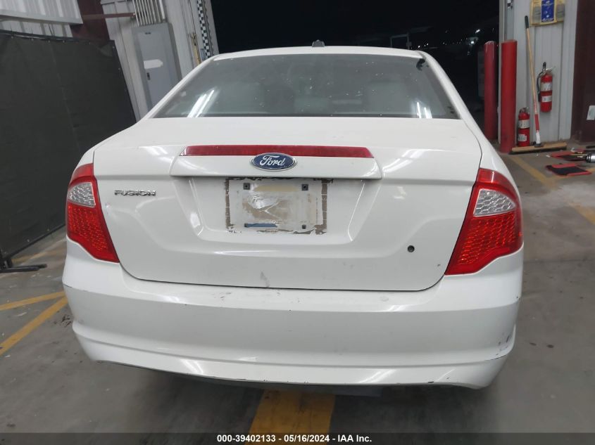 2012 Ford Fusion S VIN: 3FAHP0GAXCR212380 Lot: 39402133