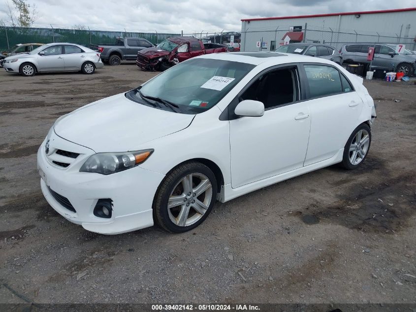 2013 Toyota Corolla S VIN: 2T1BU4EE3DC963205 Lot: 39402142