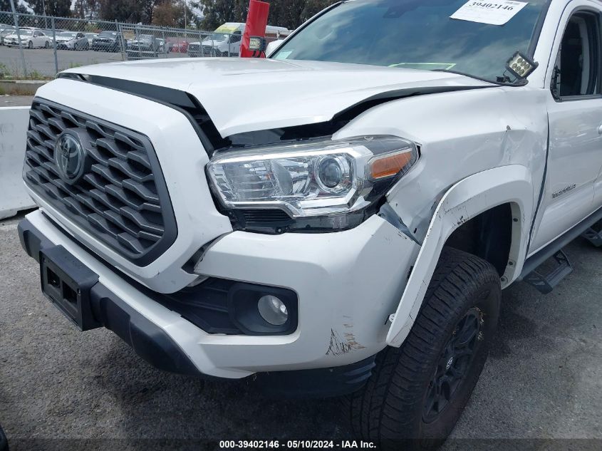 2021 Toyota Tacoma Sr5 V6 VIN: 3TMAZ5CN8MM158829 Lot: 39402146