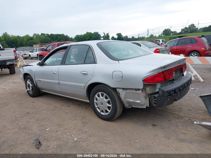 2001 Buick Century Custom VIN: 2G4WS52J811147515 Lot: 39402150