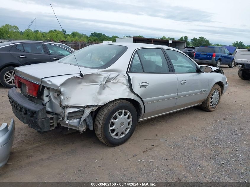 2001 Buick Century Custom VIN: 2G4WS52J811147515 Lot: 39402150