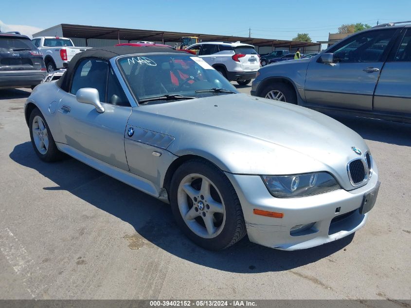 1997 BMW Z3 2.8L Roadster VIN: 4USCJ3328VLC01043 Lot: 39402152