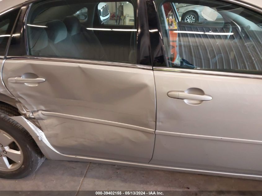 2007 Chevrolet Impala Lt VIN: 2G1WT58K179292772 Lot: 39402155