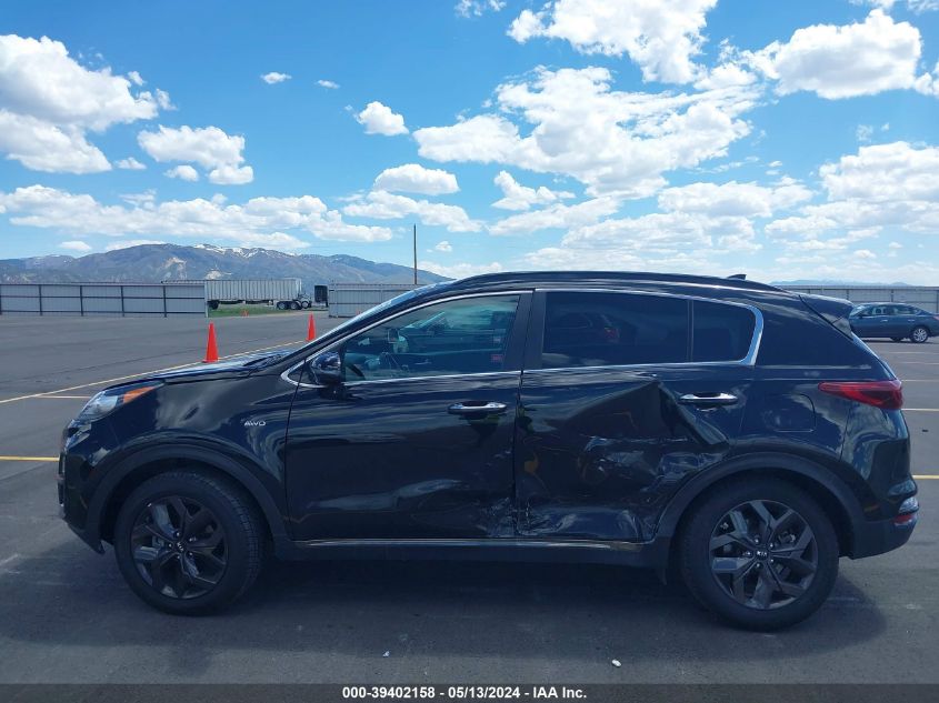 2020 Kia Sportage S VIN: KNDP6CAC0L7763476 Lot: 39402158