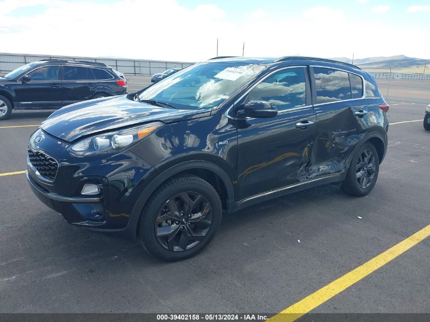 2020 Kia Sportage S VIN: KNDP6CAC0L7763476 Lot: 39402158