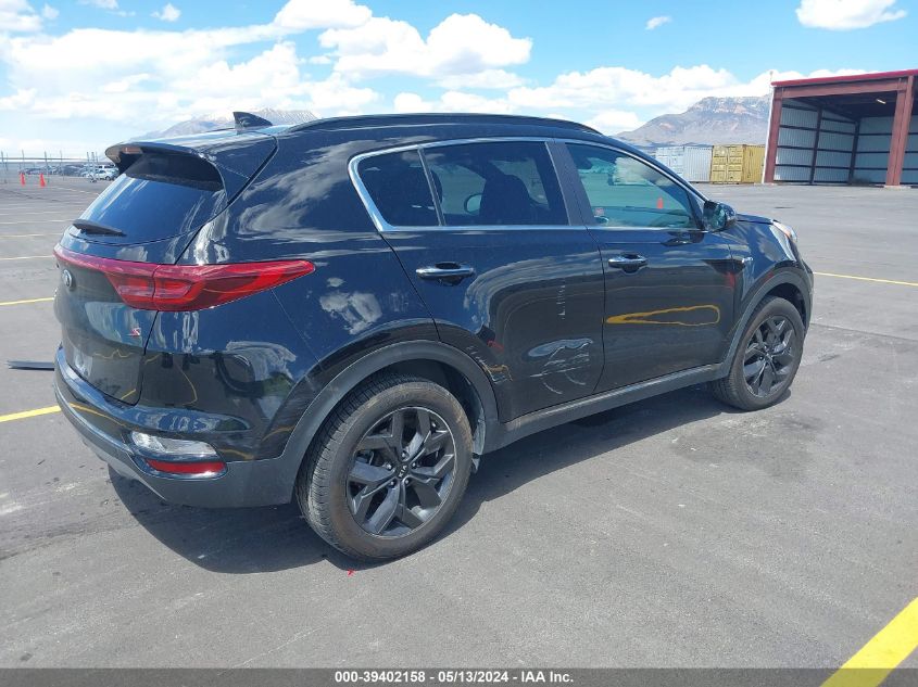 2020 Kia Sportage S VIN: KNDP6CAC0L7763476 Lot: 39402158