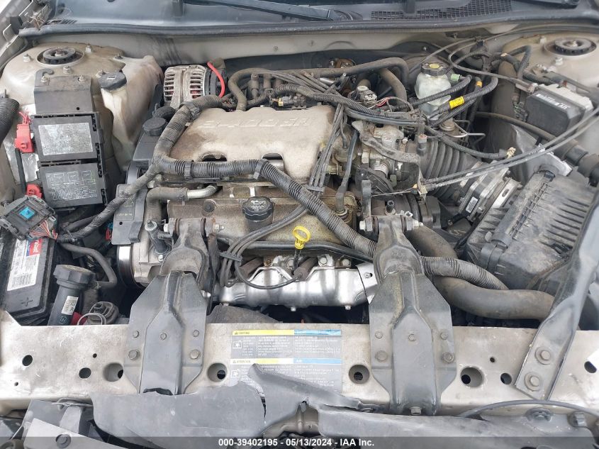 2005 Chevrolet Impala VIN: 2G1WF52E359292487 Lot: 39402195