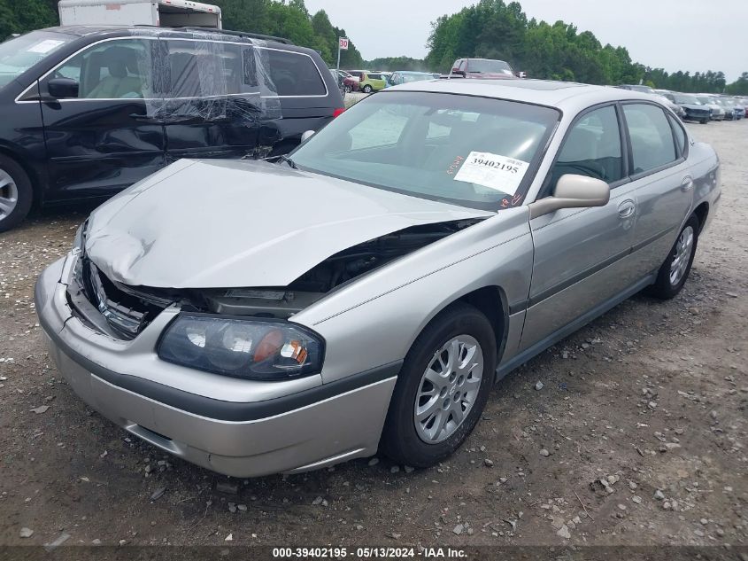 2005 Chevrolet Impala VIN: 2G1WF52E359292487 Lot: 39402195