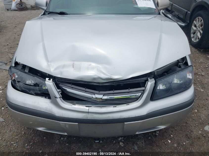 2005 Chevrolet Impala VIN: 2G1WF52E359292487 Lot: 39402195