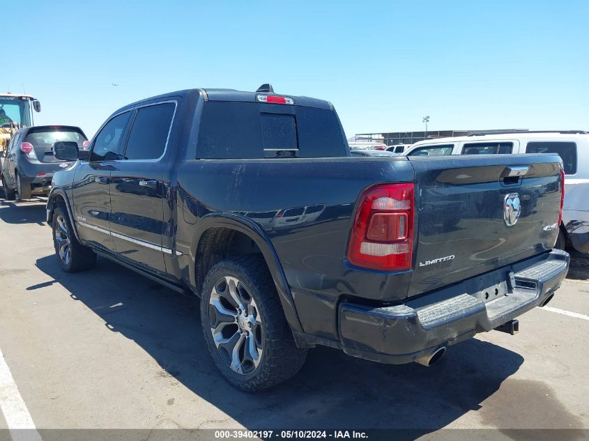 2019 Ram 1500 Limited 4X4 5'7 Box VIN: 1C6SRFHT3KN560978 Lot: 39402197