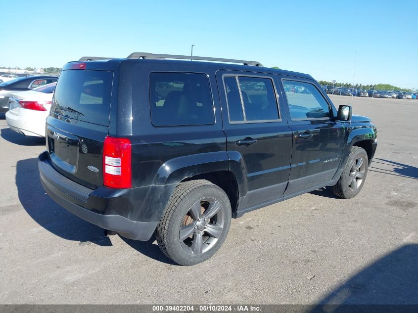 2015 Jeep Patriot High Altitude Edition VIN: 1C4NJPFA3FD296368 Lot: 39402204