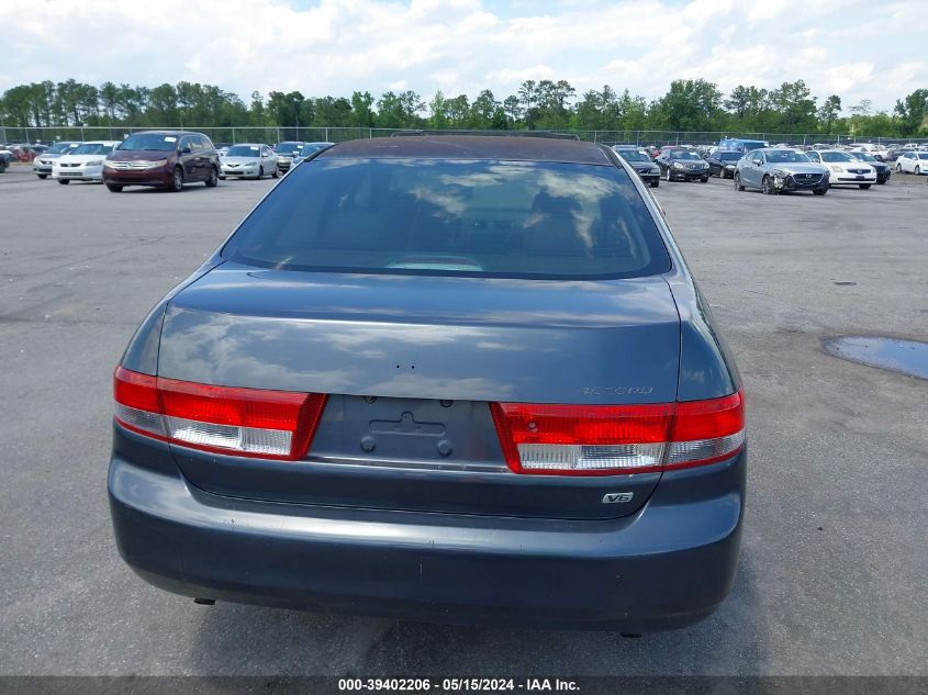 2003 Honda Accord 3.0 Ex VIN: 1HGCM66503A081296 Lot: 39402206