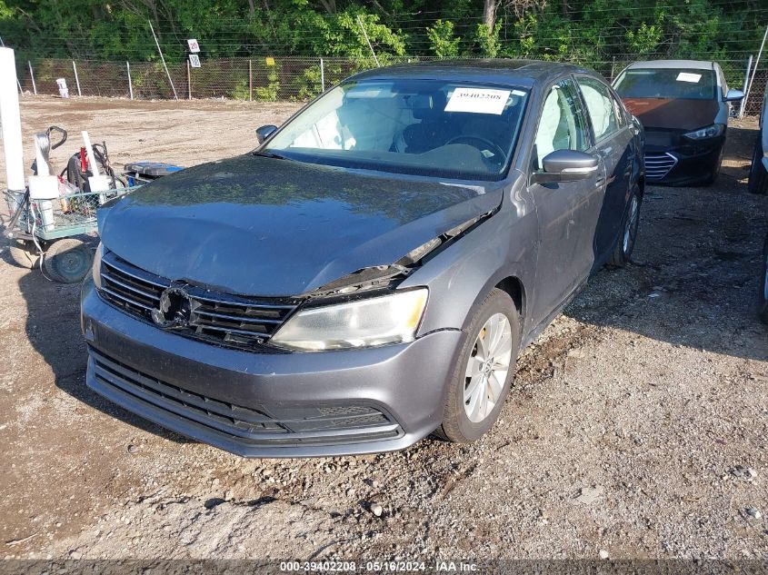 2015 Volkswagen Jetta 2.0L Tdi Se VIN: 3VWLA7AJ0FM276482 Lot: 39402208