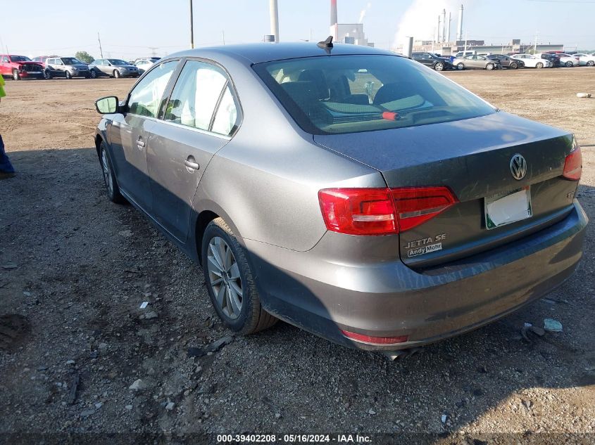 2015 Volkswagen Jetta 2.0L Tdi Se VIN: 3VWLA7AJ0FM276482 Lot: 39402208