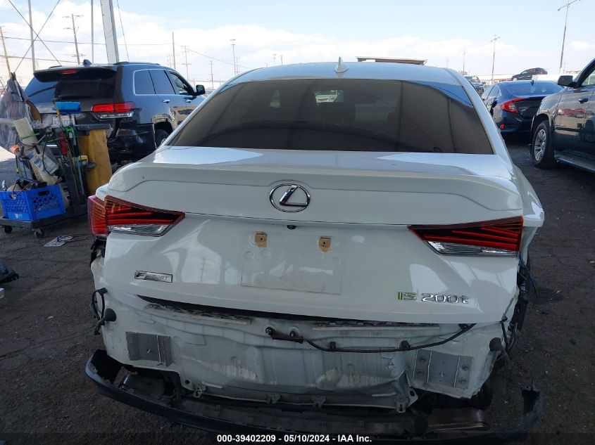 2017 Lexus Is 200T VIN: JTHBA1D29H5052862 Lot: 39402209