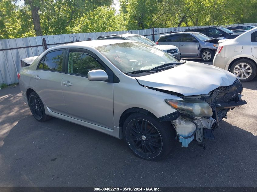 2009 Toyota Corolla S VIN: 1NXBU40E89Z115964 Lot: 39402219