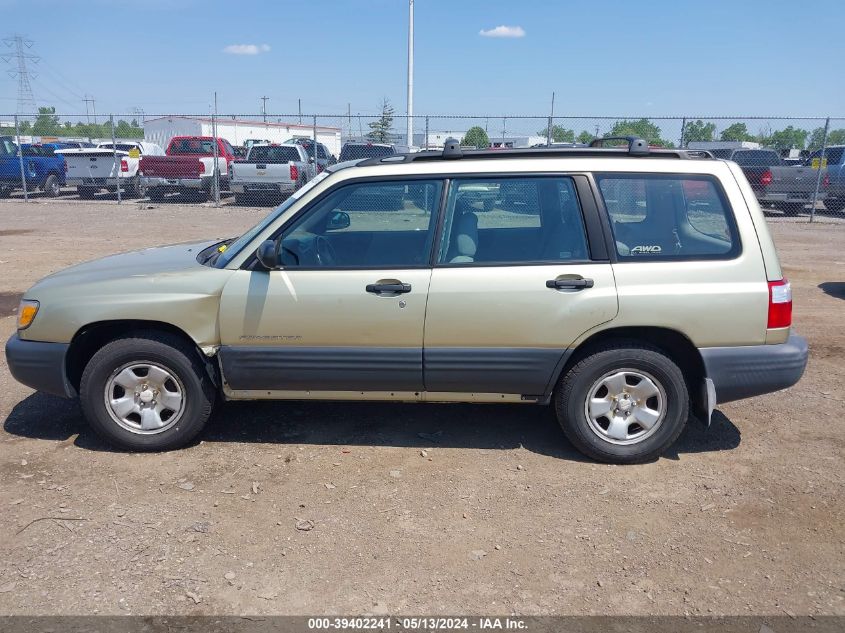 2001 Subaru Forester L VIN: JF1SF63591H728121 Lot: 39402241