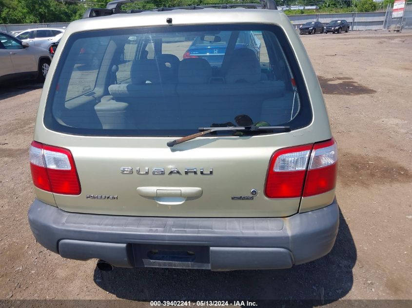 2001 Subaru Forester L VIN: JF1SF63591H728121 Lot: 39402241