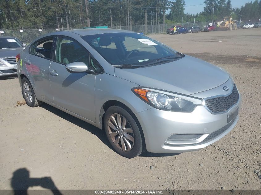 2014 Kia Forte Lx VIN: KNAFX4A69E5223855 Lot: 39402248