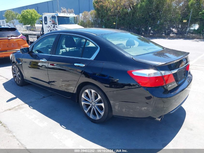 2014 Honda Accord Sport VIN: 1HGCR2F50EA064687 Lot: 39402252