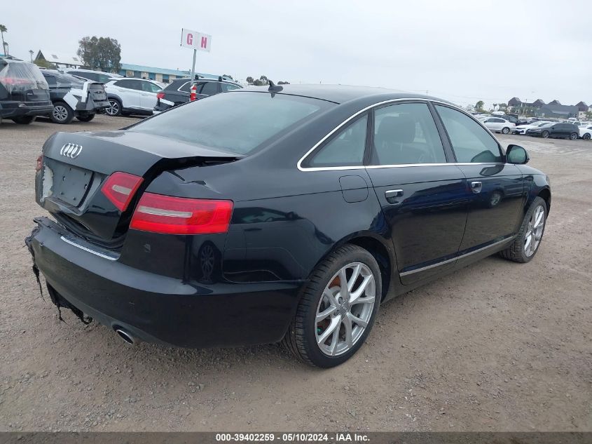 2010 Audi A6 3.2 Premium VIN: WAUEKAFB4AN063781 Lot: 39402259