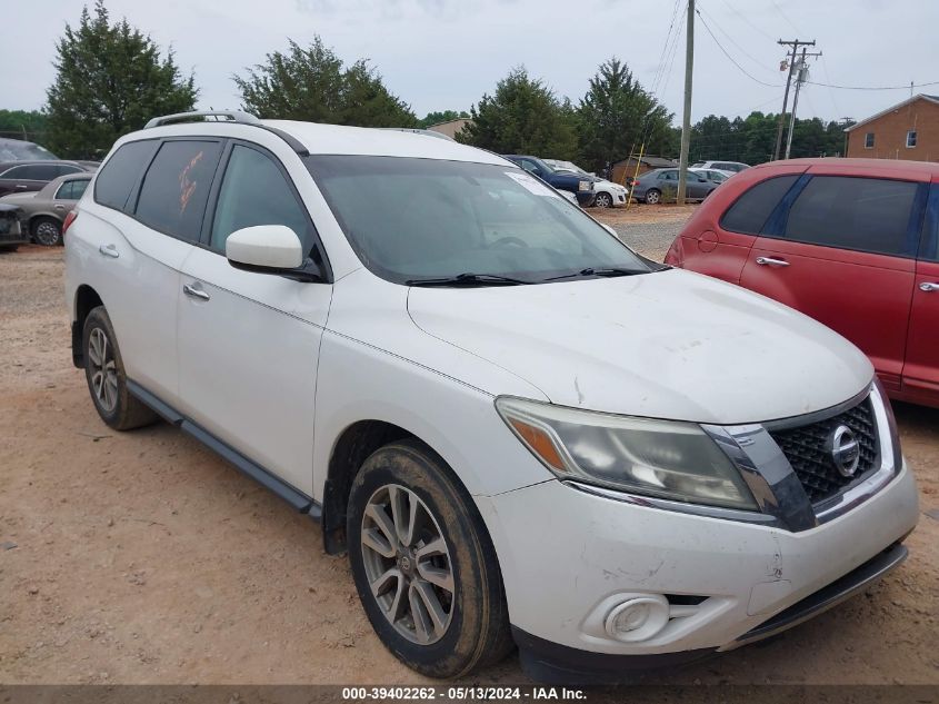 2013 Nissan Pathfinder Sv VIN: 5N1AR2MN3DC649187 Lot: 39402262