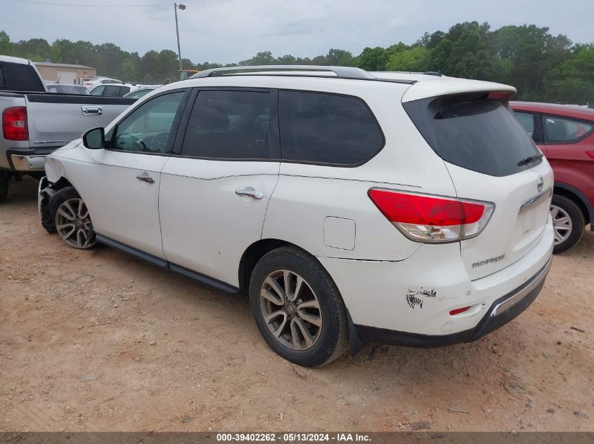 2013 Nissan Pathfinder Sv VIN: 5N1AR2MN3DC649187 Lot: 39402262