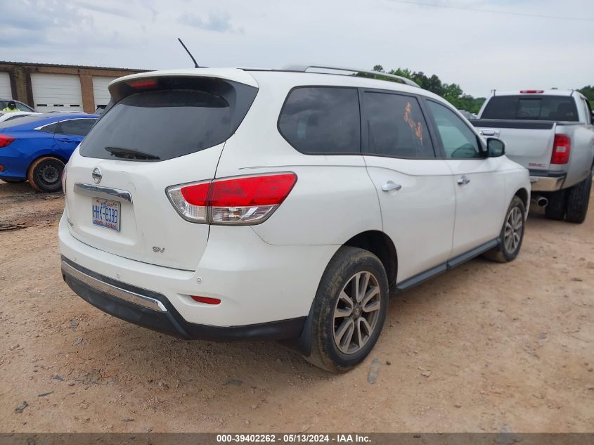 2013 Nissan Pathfinder Sv VIN: 5N1AR2MN3DC649187 Lot: 39402262